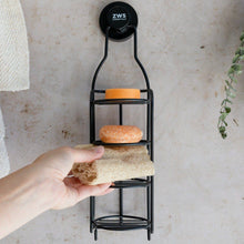 Load image into Gallery viewer, Shower Tower - Self Draining Shower Caddy, Bar Soap Holder For Shower Wall