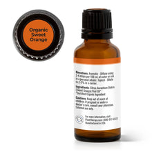 Load image into Gallery viewer, Organic Sweet Orange Essential Oil 10 mL