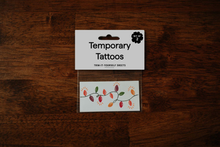 Load image into Gallery viewer, Christmas Lights Temporary Tattoos
