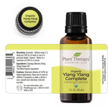 Load image into Gallery viewer, Organic Ylang Ylang Complete Essential Oil 30 mL