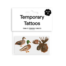 Load image into Gallery viewer, Little Outdoorsman Temporary Tattoos