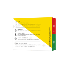 Load image into Gallery viewer, Plant-Based Food Colors - Holiday Colors