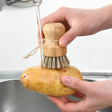 Load image into Gallery viewer, Natural Cleaning Dish Brush Coconut