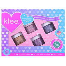 Load image into Gallery viewer, Mermaid Paradise - Klee Biodegradable Glitter Gel 4PC Set