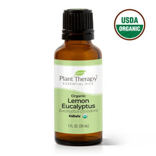 Load image into Gallery viewer, Organic Lemon Eucalyptus Essential Oil 30 mL