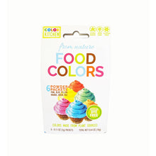 Load image into Gallery viewer, Food Colors: Artificial Dye-free - Set of 6