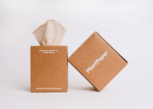 Load image into Gallery viewer, Unbleached, 3-ply Bamboo Facial Tissue