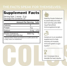 Load image into Gallery viewer, Grass Fed Colostrum Powder, Keto, Immunity, Gut Healthy, GF