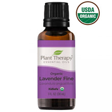 Load image into Gallery viewer, Organic Lavender Fine Essential Oil 30 mL