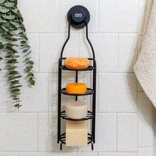 Load image into Gallery viewer, Shower Tower - Self Draining Shower Caddy, Bar Soap Holder For Shower Wall
