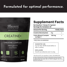 Load image into Gallery viewer, Creatine+ by Just Ingredients
