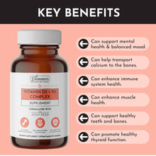 Load image into Gallery viewer, Vitamin D3 + K2 by Just Ingredients
