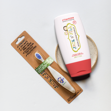 Load image into Gallery viewer, MEGA SIZE Natural Toothpaste Strawberry 200g