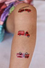 Load image into Gallery viewer, Firetruck Parade Temporary Tattoos