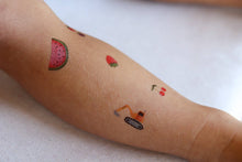 Load image into Gallery viewer, Fruit Fiesta Temporary Tattoos