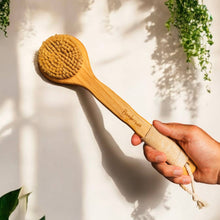 Load image into Gallery viewer, Vegan Bamboo Exfoliating Dry Brush