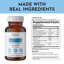 Load image into Gallery viewer, Methylated B Complex by Just Ingredients