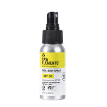 Load image into Gallery viewer, Raw Elements SPF 50 Spray 2oz