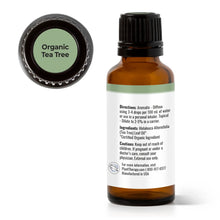 Load image into Gallery viewer, Organic Tea Tree Essential Oil