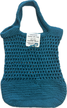 Load image into Gallery viewer, Handmade Crochet Market Tote Bag