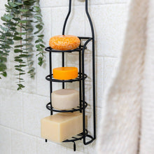 Load image into Gallery viewer, Shower Tower - Self Draining Shower Caddy, Bar Soap Holder For Shower Wall
