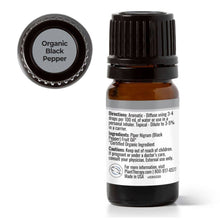 Load image into Gallery viewer, Organic Black Pepper Essential Oil