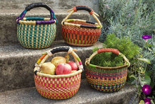 Load image into Gallery viewer, Medium African Market Basket Ghana Bolga