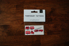 Load image into Gallery viewer, Firetruck Parade Temporary Tattoos