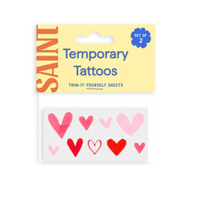 Load image into Gallery viewer, Tiny Hearts Temporary Tattoos