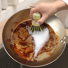 Load image into Gallery viewer, Natural Cleaning Dish Brush Coconut