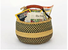 Load image into Gallery viewer, Medium African Market Basket Ghana Bolga