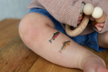 Load image into Gallery viewer, Gone Fishin' Temporary Tattoos