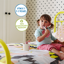 Load image into Gallery viewer, Stage 2 Silicone Toothbrush by Jack N' Jill