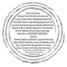 Load image into Gallery viewer, Elderberry Syrup