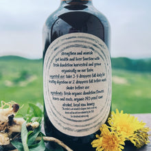Load image into Gallery viewer, Dandelion Tincture