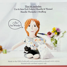 Load image into Gallery viewer, Cut & Sew DIY Organic Doll Kit