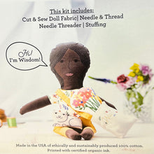 Load image into Gallery viewer, Cut & Sew DIY Organic Doll Kit