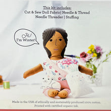 Load image into Gallery viewer, Cut & Sew DIY Organic Doll Kit