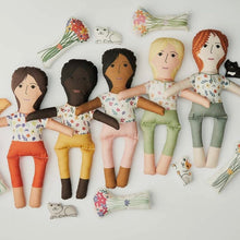 Load image into Gallery viewer, Cut & Sew DIY Organic Doll Kit