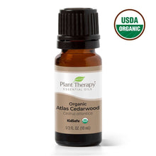 Load image into Gallery viewer, Organic Atlas Cedarwood Essential Oil 10 mL
