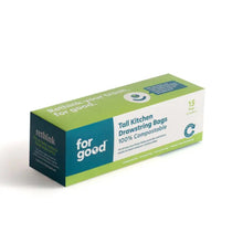 Load image into Gallery viewer, For Good Compostable Kitchen Trash Bags (15pk)