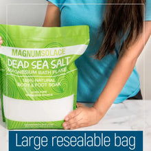 Load image into Gallery viewer, Dead Sea Salt Magnesium Bath Flakes