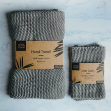 Load image into Gallery viewer, Organic Cotton Hand Towels & Dish Cloths