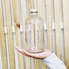 Load image into Gallery viewer, Boston Round Recycled Glass Bottle