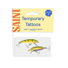 Load image into Gallery viewer, Fishing Lures Temporary Tattoos
