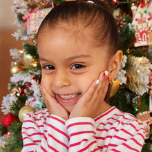 Load image into Gallery viewer, Scented Candy Cane Craze Non-Toxic Kids Nail Polish
