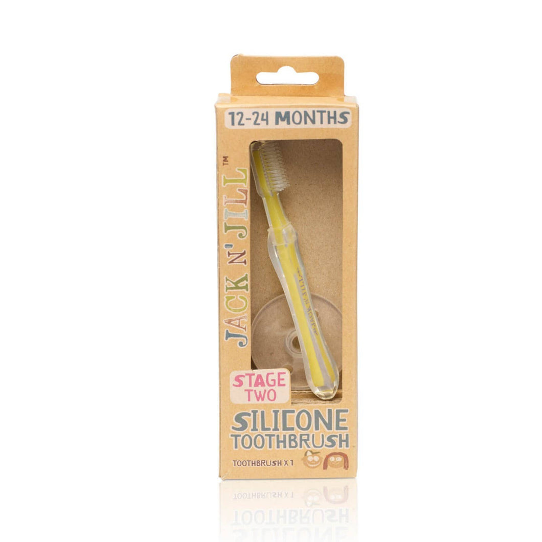 Stage 2 Silicone Toothbrush by  Jack N' Jill