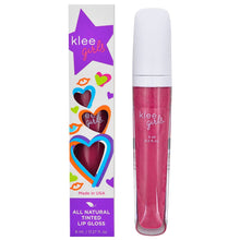 Load image into Gallery viewer, Klee Girls All Natural Tinted Lip Gloss
