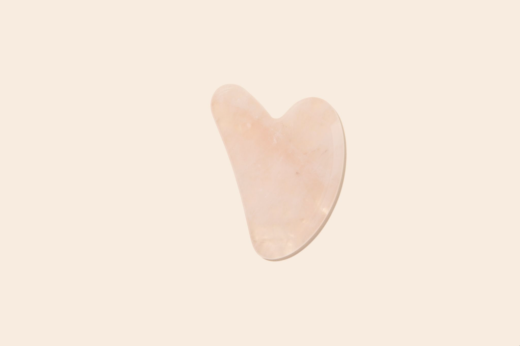 Gua Sha Stone | Facial Stone : Rose Quartz