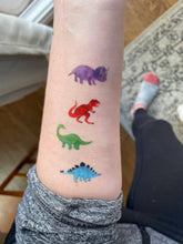Load image into Gallery viewer, Dinosaurs Temporary Tattoos
